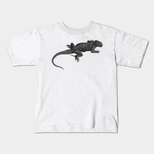 Lizard Nature Drawing Kids T-Shirt